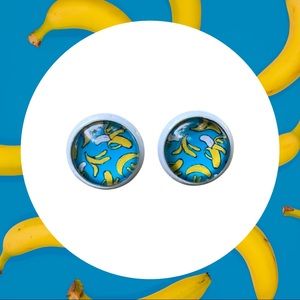 Banana Stud Earrings